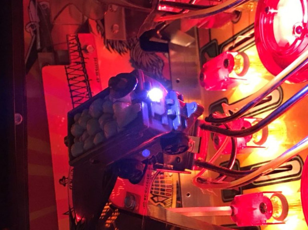 Indiana Jones: A Pinball Adventure IJ Pinball Machine MINE CART LED Mod