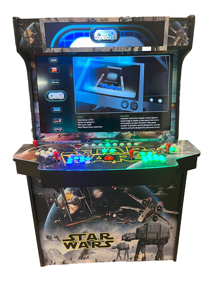 ULTIMATE Four Player Upright Star Wars With 43″ Monitor! FULLY UPGRADED