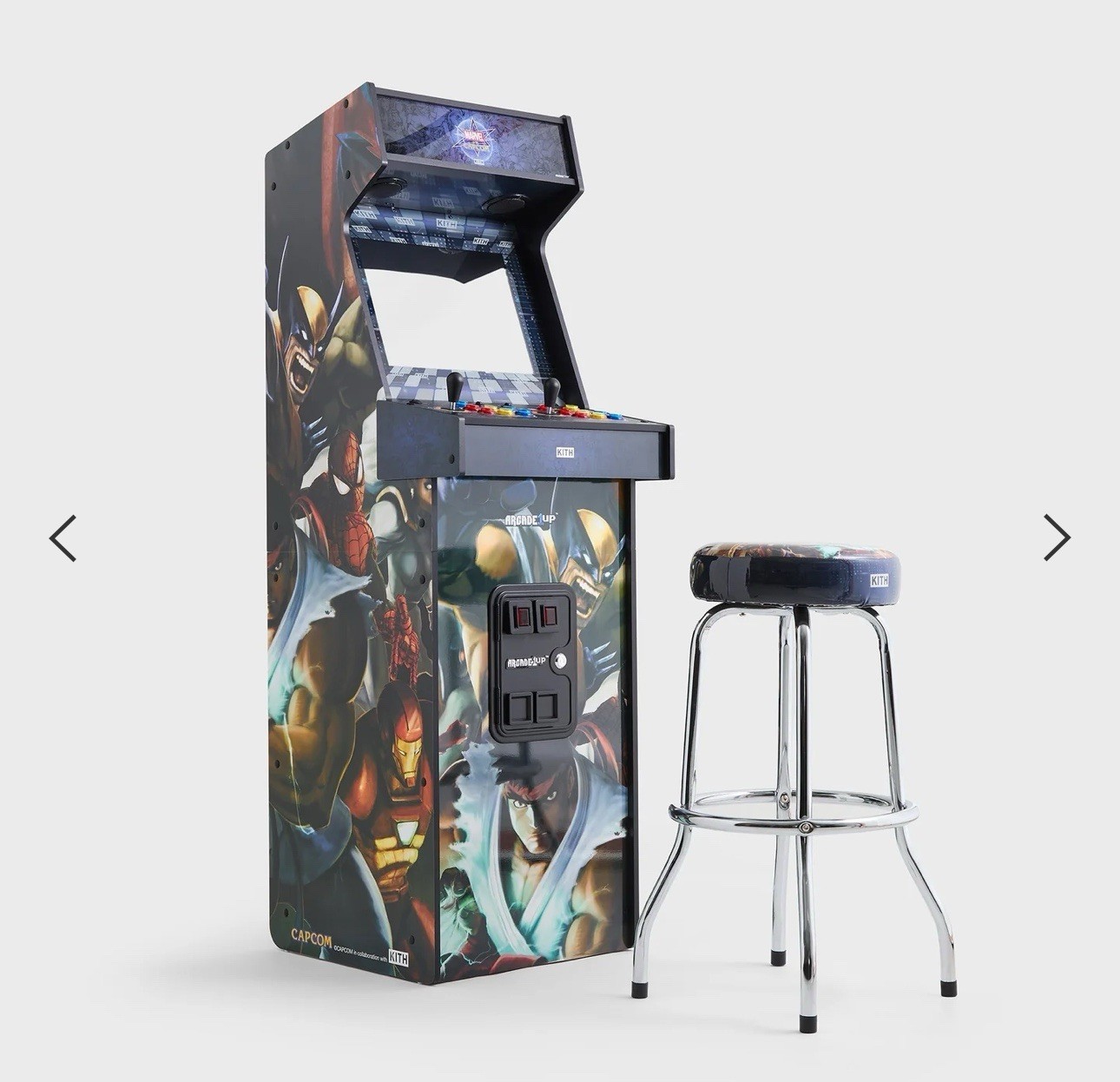 Marvel | Kith for Arcade 1Up Marvel VS. Capcom II Machine Limited Edition of 225