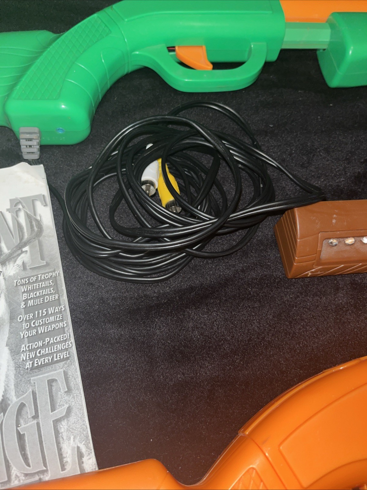 Tested Big Buck Hunter Pro Plug&Play TV Arcade Game 2 Guns WITH SENSOR INCLUDED