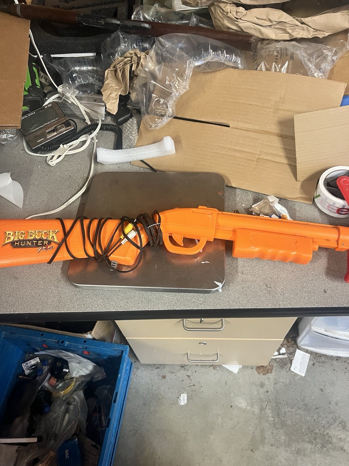 Jakks Pacific BIG BUCK HUNTER Pro Secondary Orange Shot Gun Only No Sensor WORKS