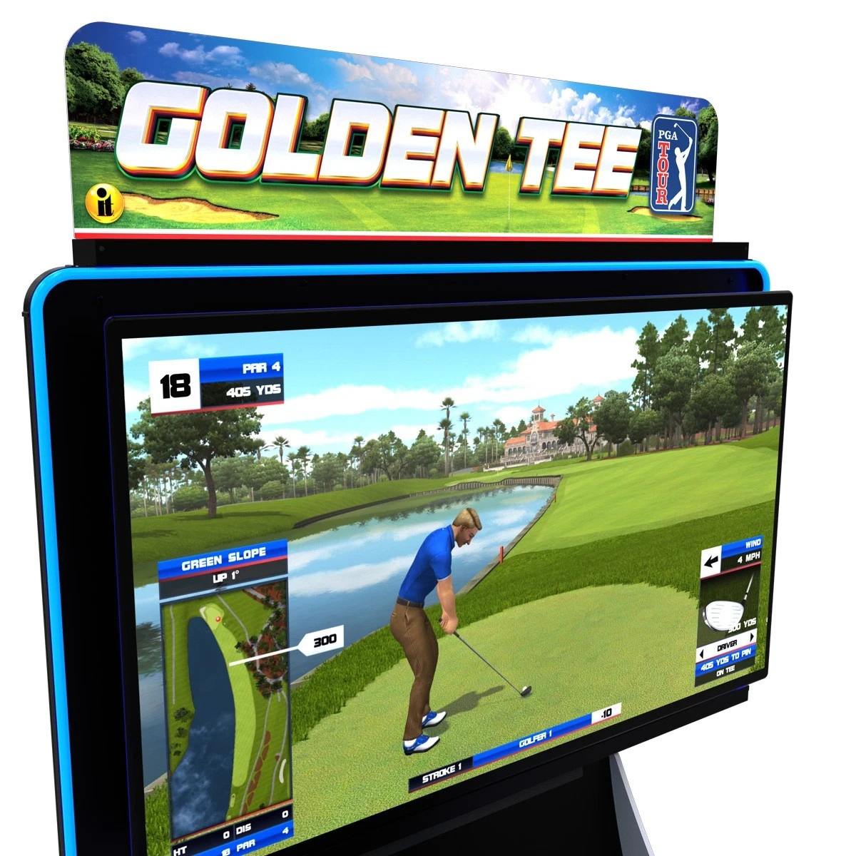 Golden Tee Golf Game – PGA TOUR Clubhouse Deluxe Edition – 2026 – Free Play