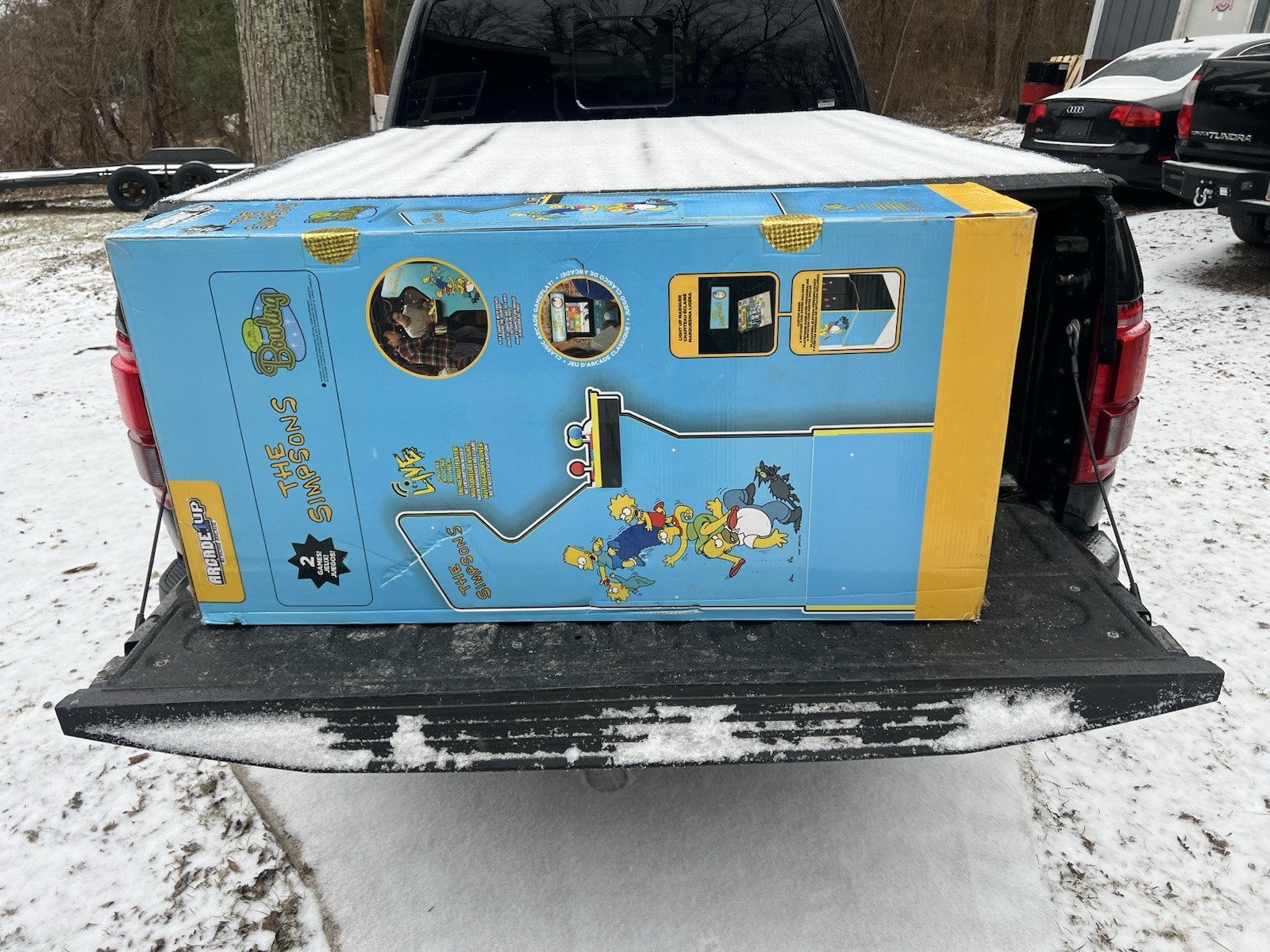 Arcade1up The Simpsons 4-Player Video Arcade Machine SEALED NEW IN ORIGINAL BOX
