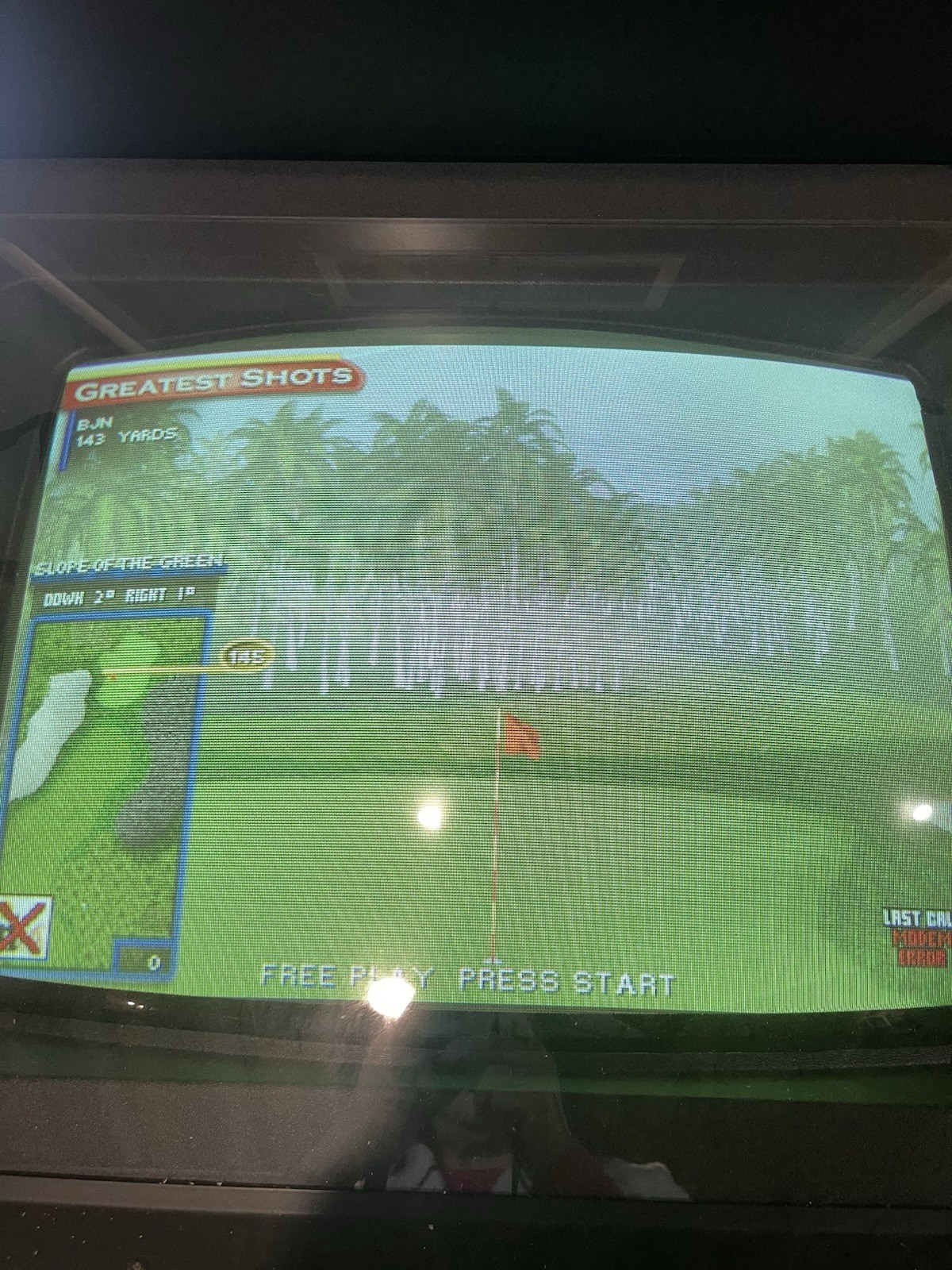 Golden Tee ‘99 Arcade Machine Golf Game Software Updated (2004) 25” CRT Works