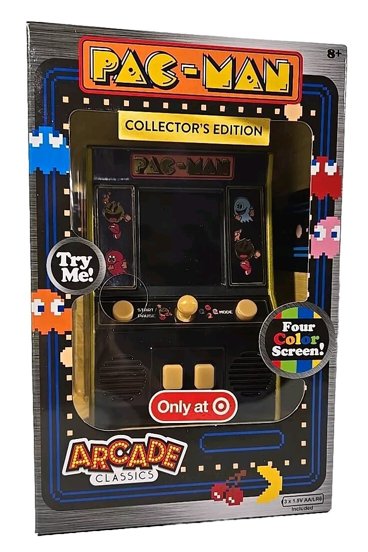 Pac-Man Collector’s Edition Arcade Classics Four Color Screen! NEW!