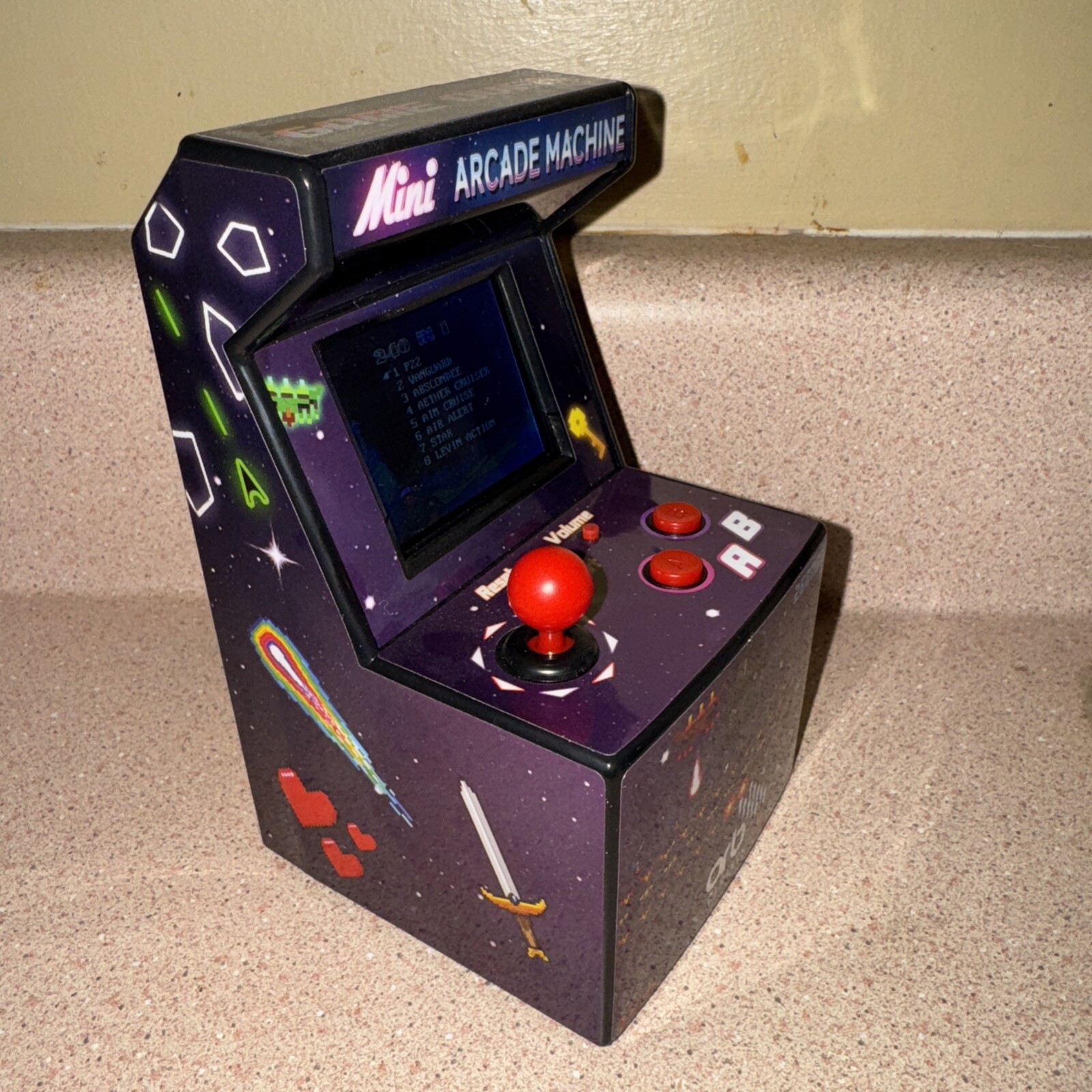 Orb Game Over Mini Arcade Machine Retro Includes Box Tested-Works Perfectly