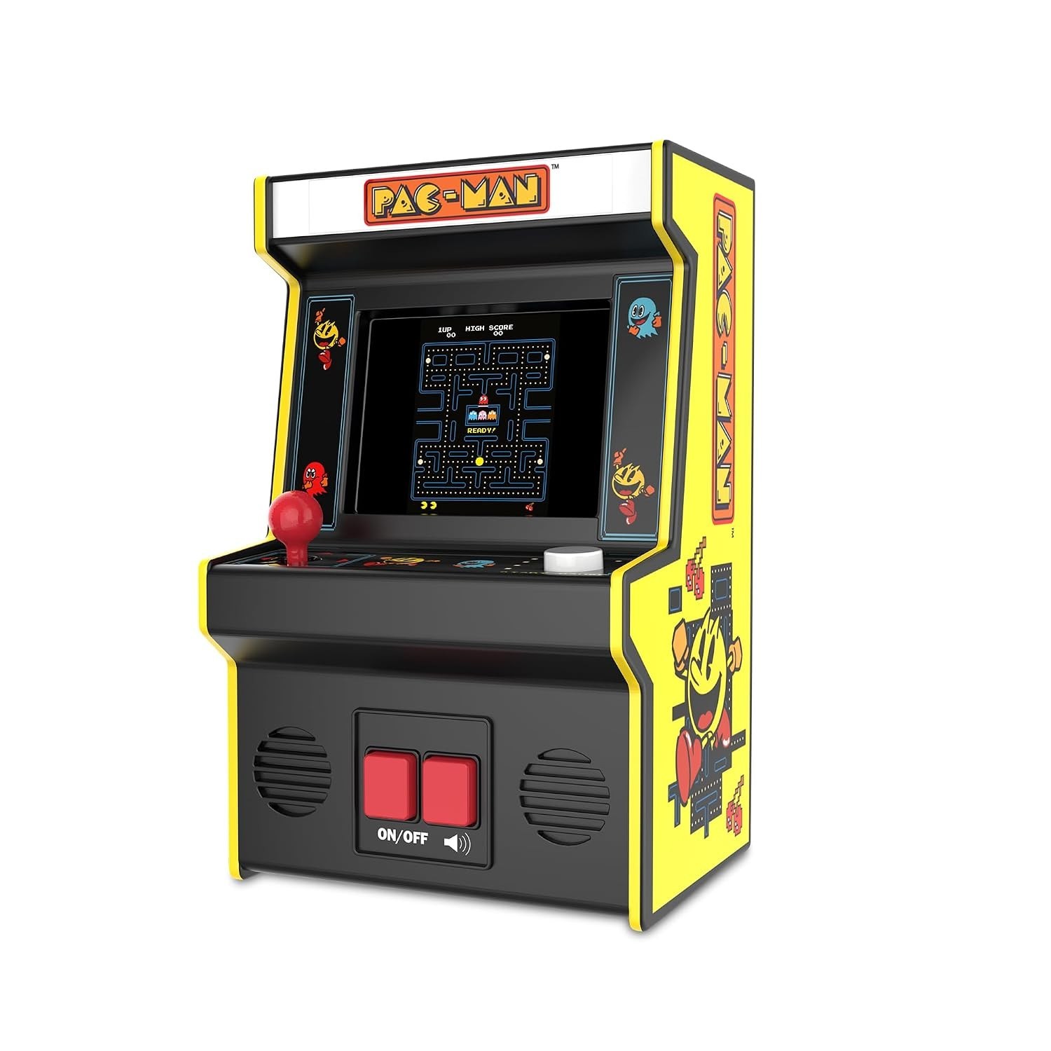 Retro Mini Arcade Game – Classic Pac-Man Handheld Console with Full Color Screen