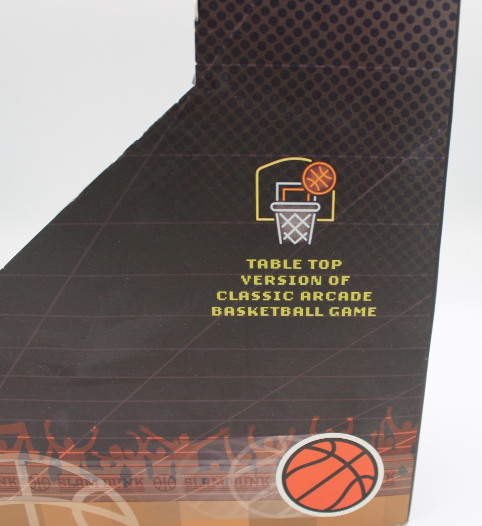 Slam Dunk Basketball Game Brookstone Arcade – Retro Tabletop Game -C565