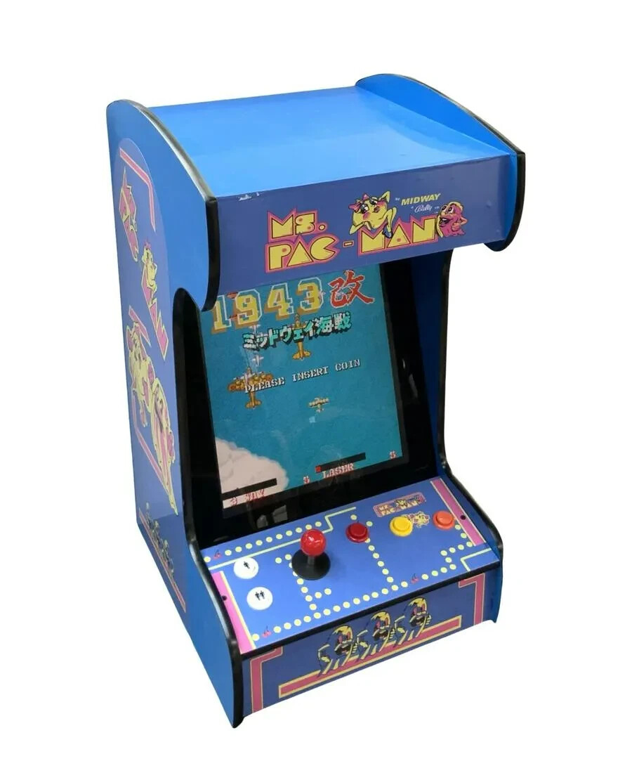 Doc and Pies 60 in 1 Tabletop Arcade Game-WORKING WELL!