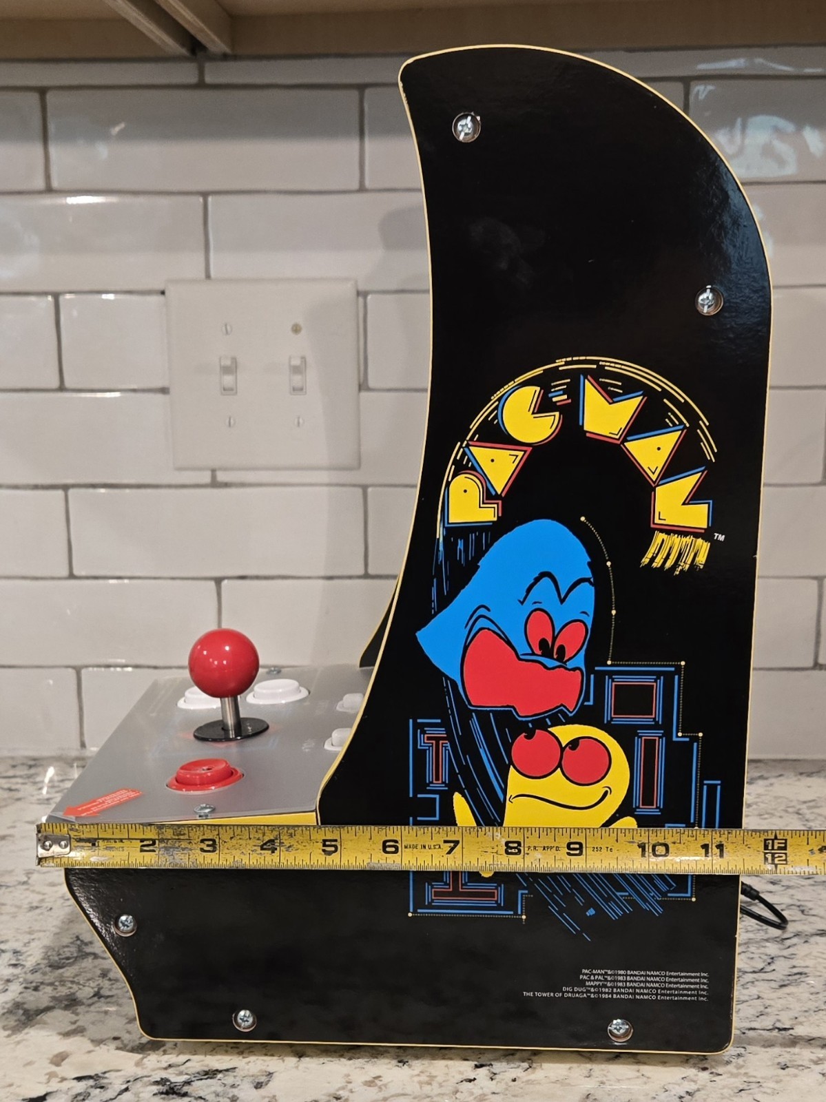 Arcade1Up Pac-Man Countercade New Open Box 5-in-1 Tabletop Tested Pac-C-10178