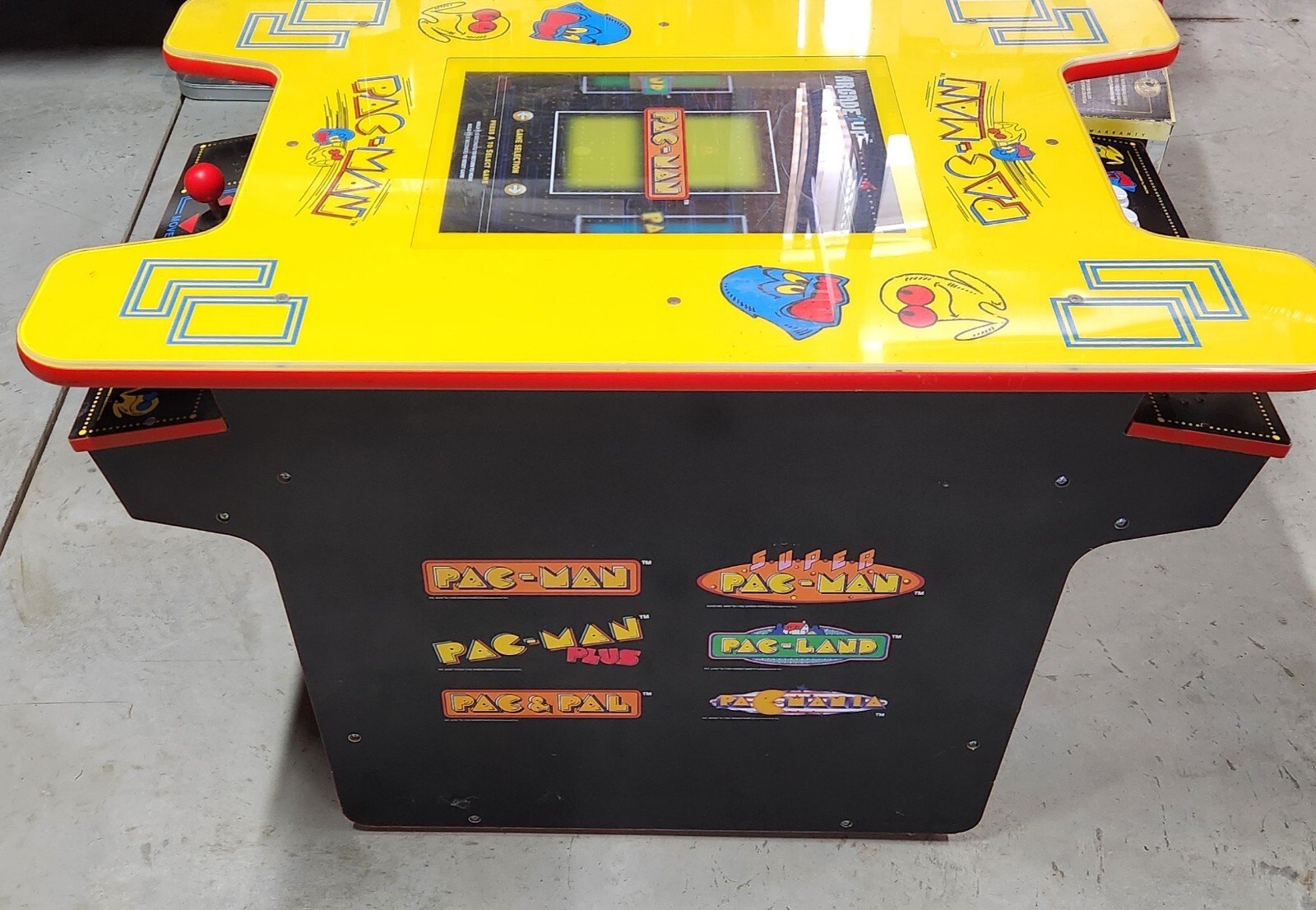 Arcade 1 Up Pac-Man Head to Head Arcade Table Cocktail Cabinet