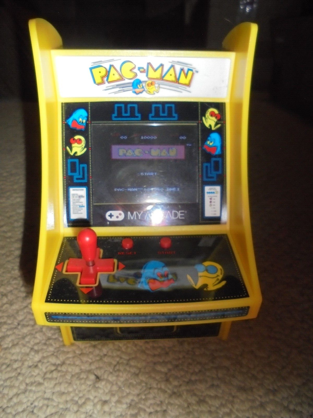 MY ARCADE PAC-MAN MINI HANDHELD GAME~BASIC FUN~NEW WAVE TOYS~NUMSKULL~WORKS~L@@K