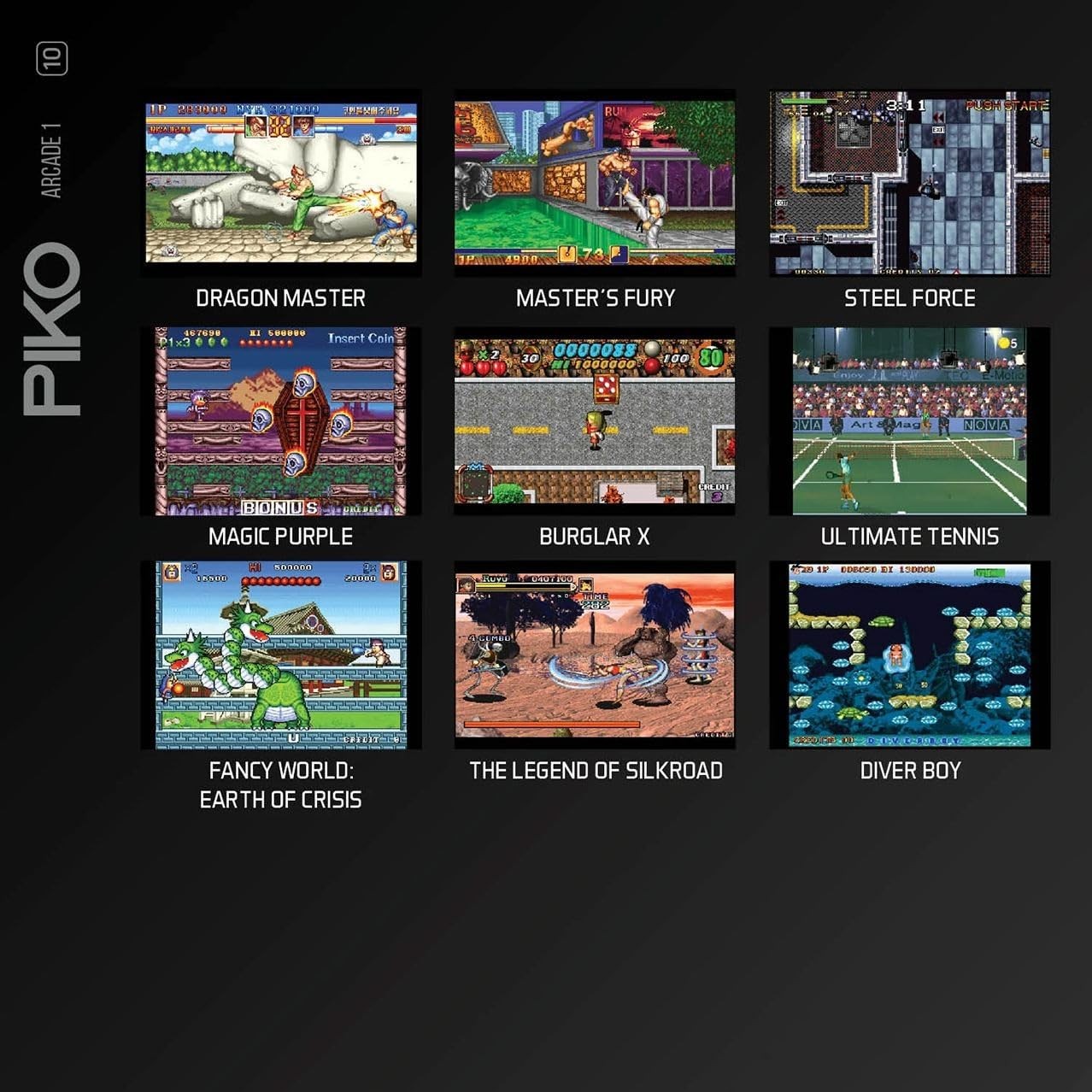 Blaze Evercade Piko Arcade Cartridge 1