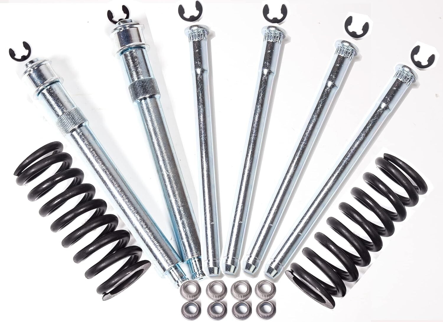Door Hinge Pin Bushing Repair Kit with Spring Compatible with Chevrolet C1500 C2
