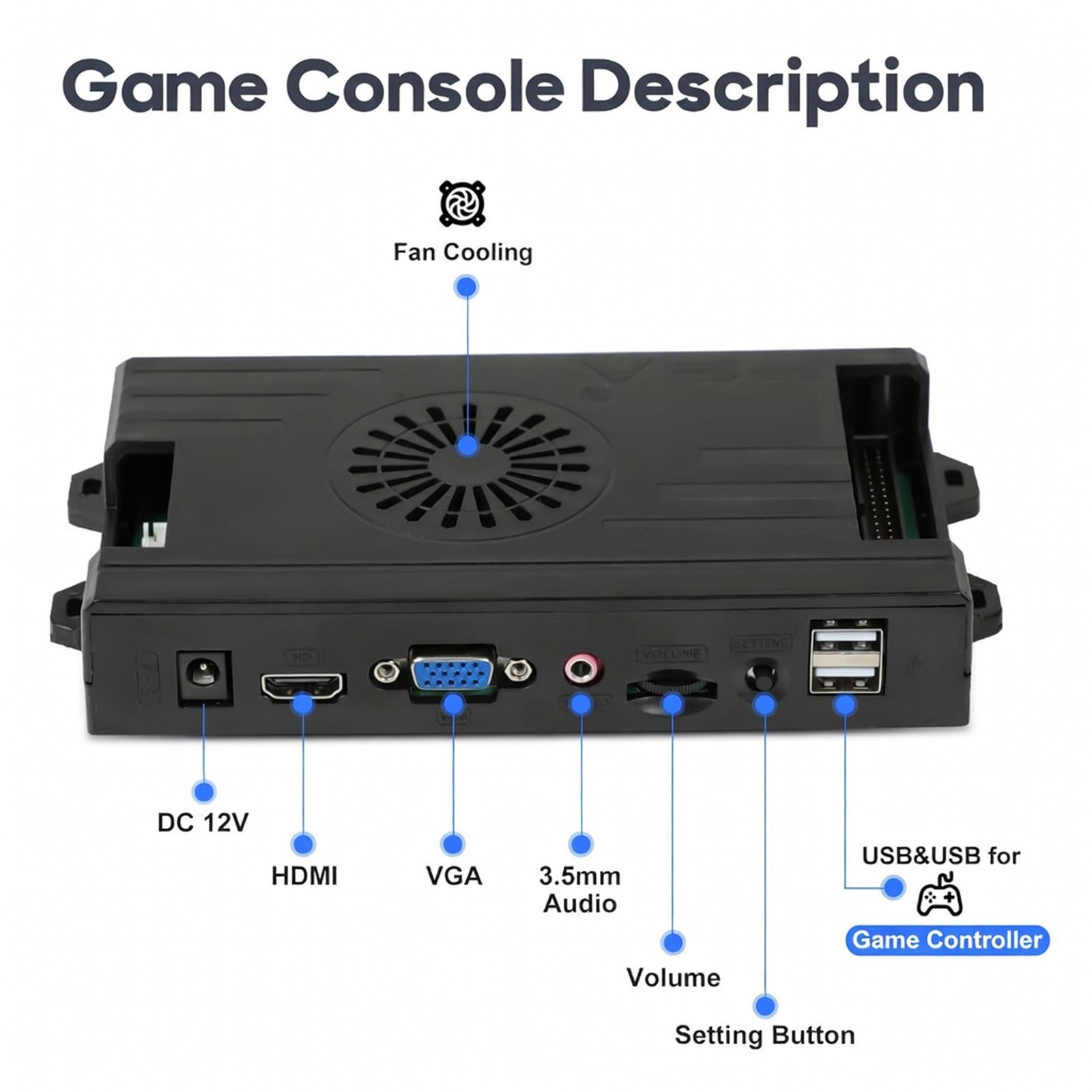 New Pandora Legends Box DX2 2800-in-1 Arcade Game Console PCB Board Home Edition