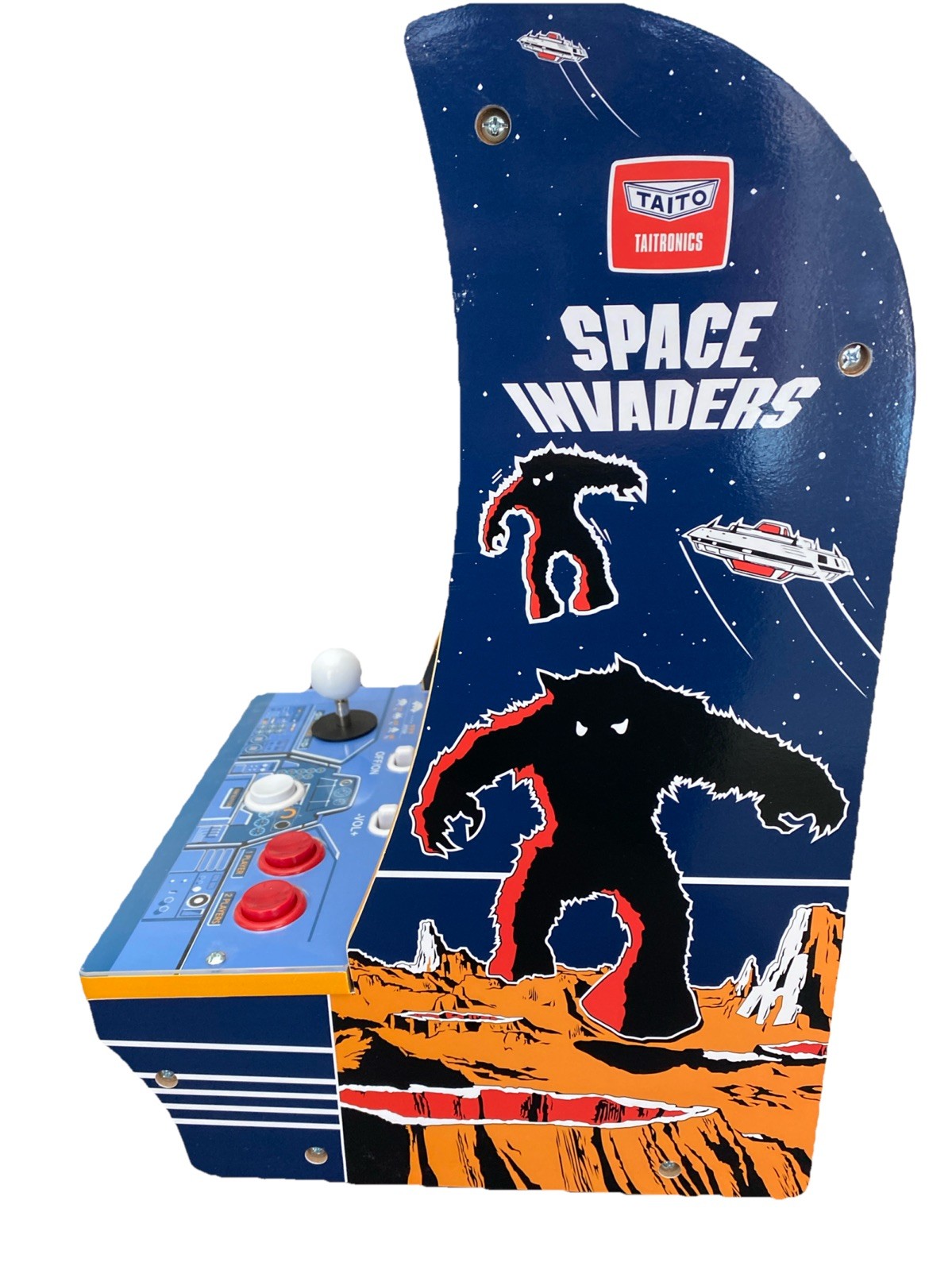 Arcade1Up Space Invaders Counter-Cade Countertop Arcade 1up Countercade