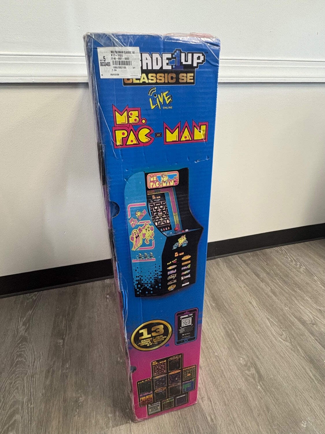 Arcade1Up Classic SE Ms. Pac-Man Arcade Machine