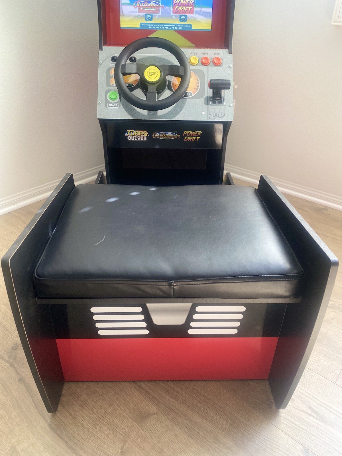 Arcade1up Sit Down Outrun with Bench
