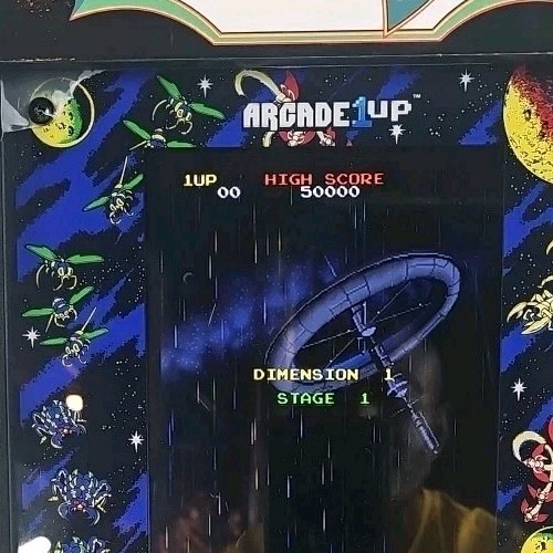 Arcade1Up Galaga Countercade Tabletop Arcade Cabinet Video Game Machine