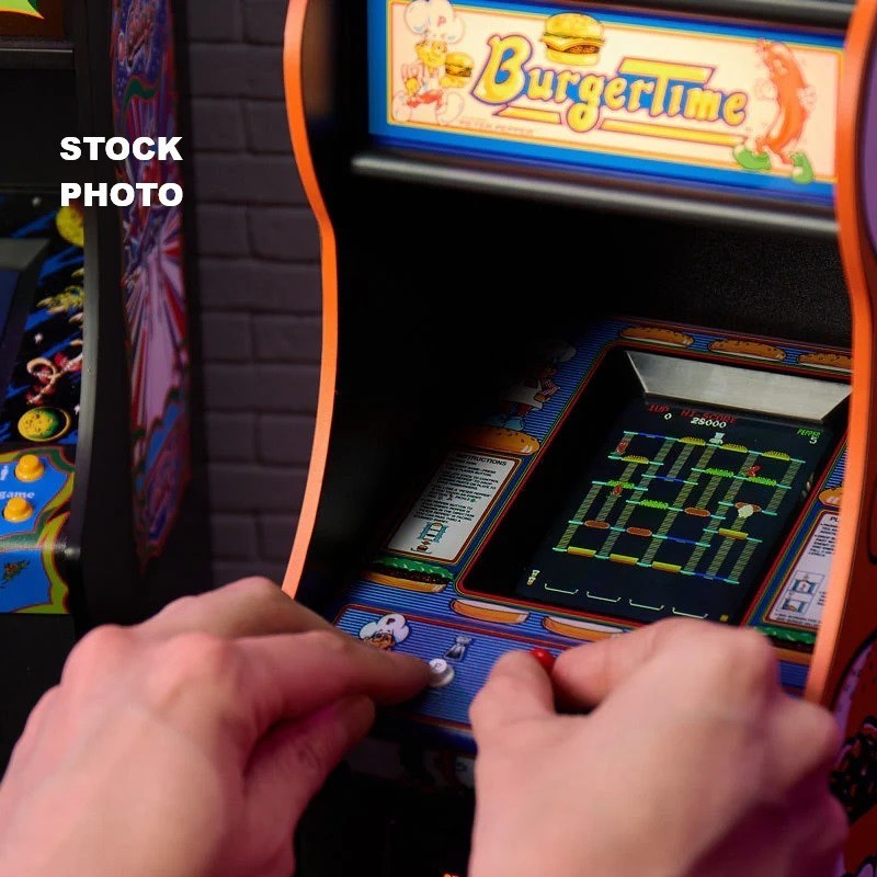 Numskull Quarter Arcades Burger Time Collector’s Edition Mini Arcade – NISB