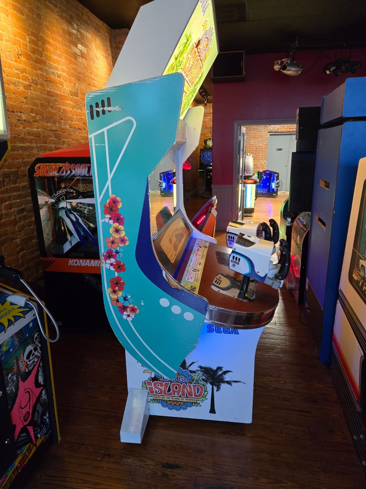 Rare smaller 2010 Sega LET’S GO ISLAND video arcade gun game – FREE SHIPPING