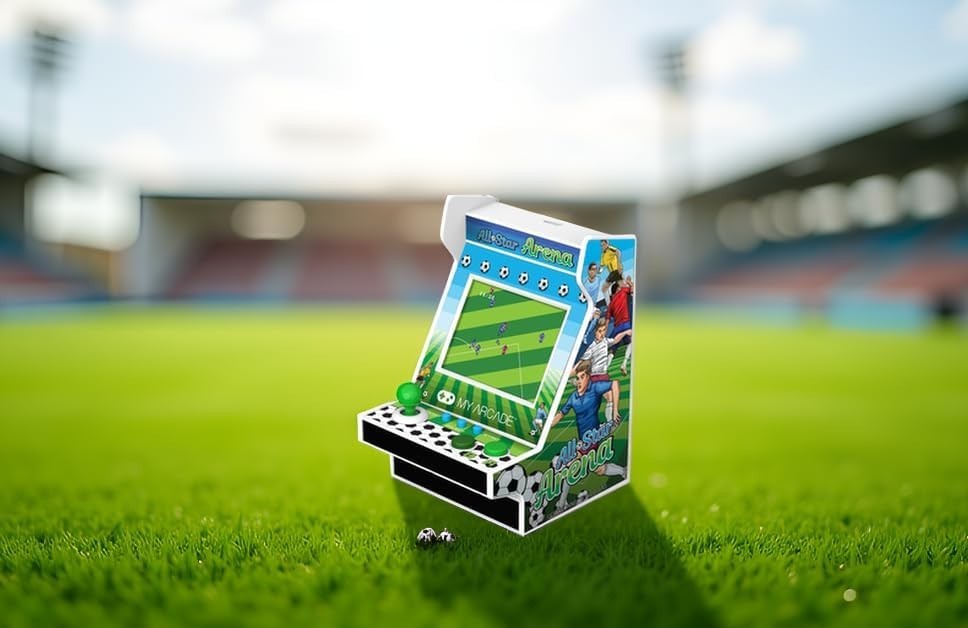 All-Star Arena Nano Player – 4.5″ Fully Playable Portable Mini Arcade Machine…
