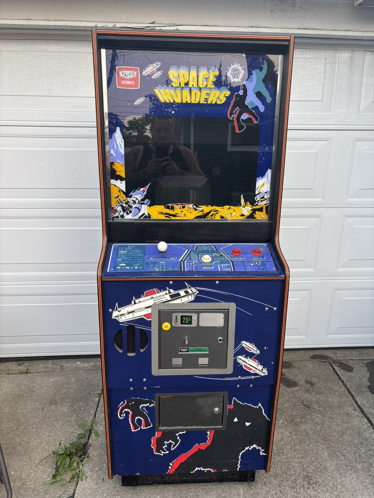 Taito Japanese dedicated Space Invaders Original Arcade Machine OHIO rare game