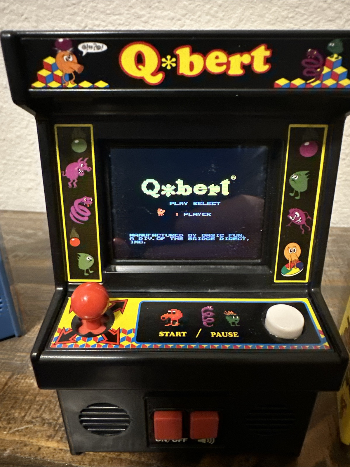 Space Invaders, Pac-Man, Ms. Pac-Man Retro ,Q*bert Game Lot Of 3 Tested