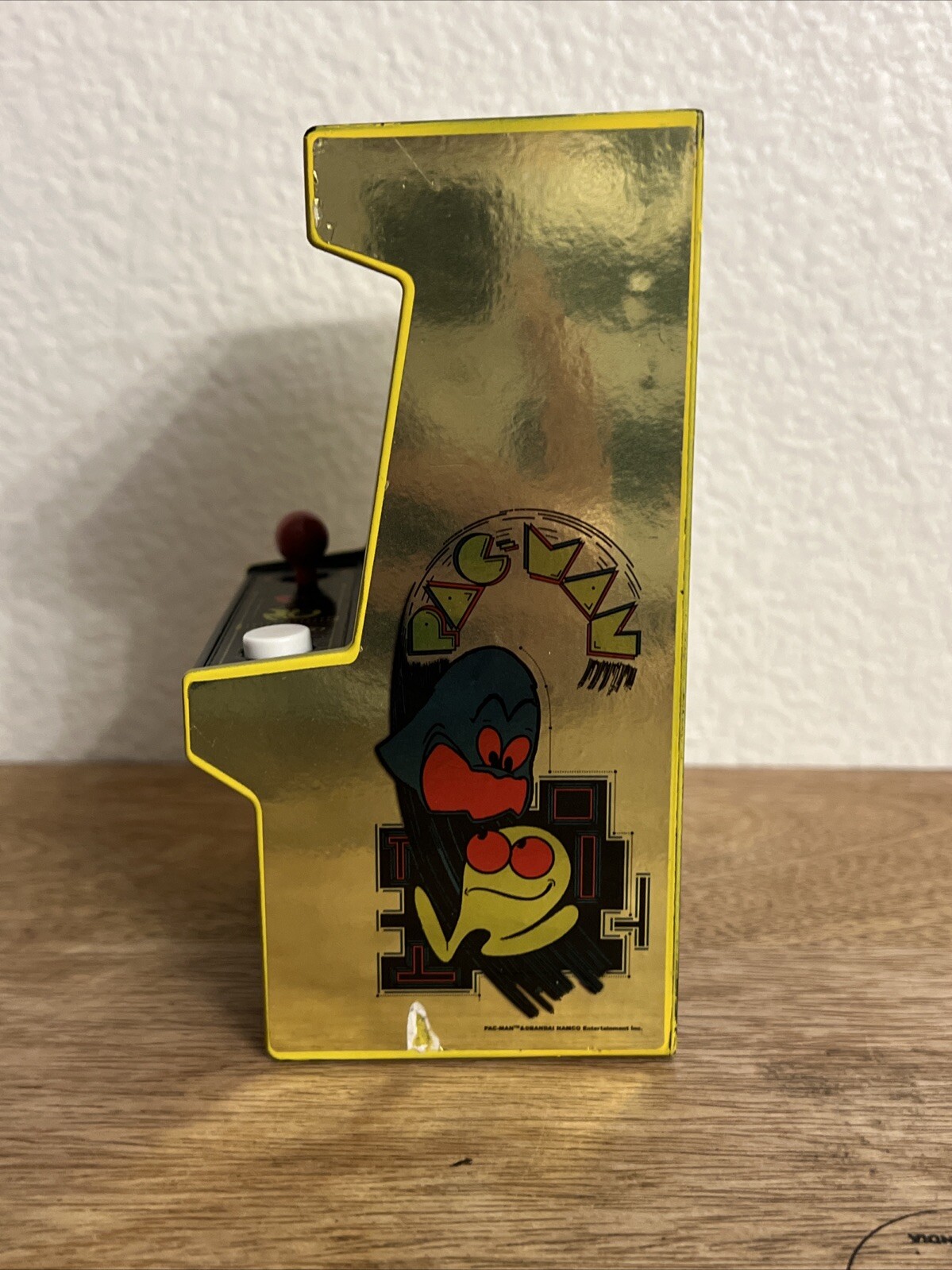 Pac Man Video Game Mini Arcade Machine Bandai Plastic Toy 2020