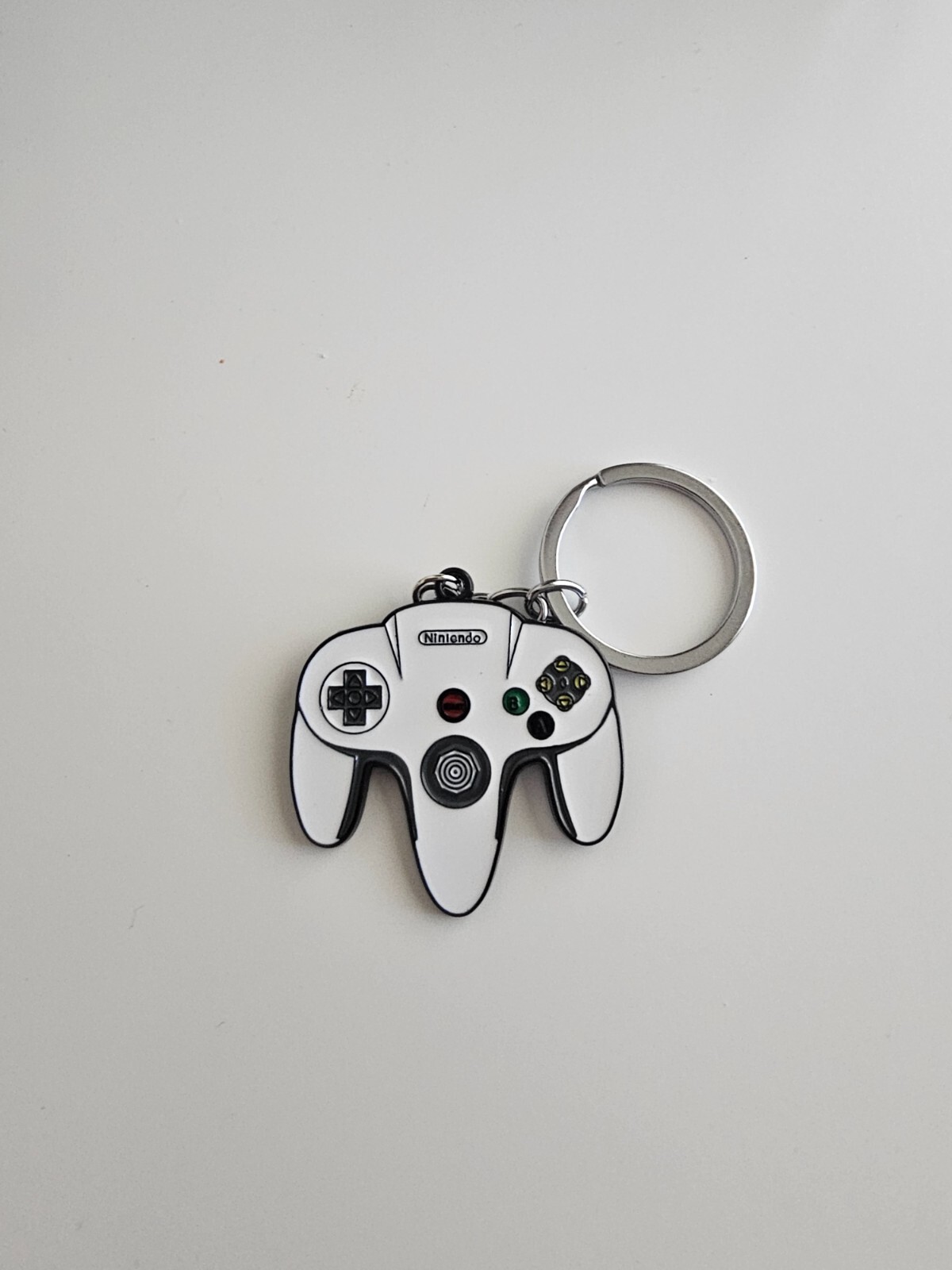 Game Machine Controller Handle Keychain Men Car Keyring Creative Joystick Model