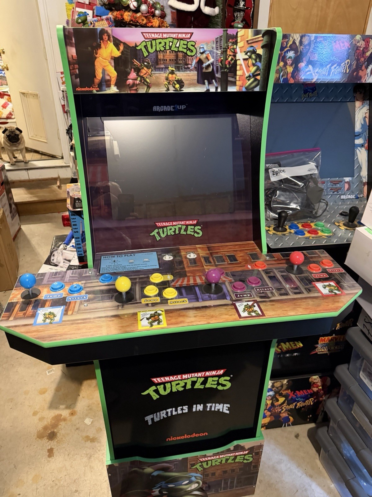 Arcade 1up Ninja Turtles, X-men Vs Street Fighter, X-men Arcade Game