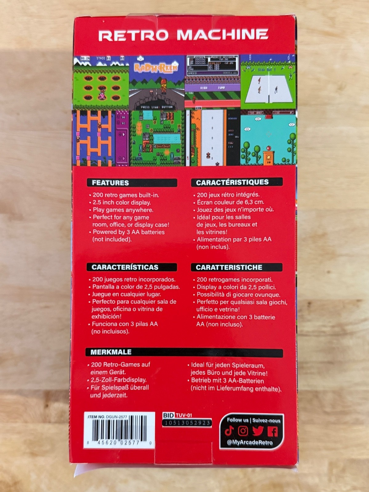 My Arcade 200 Retro Arcade Video Games Retro Machine – BRAND NEW!