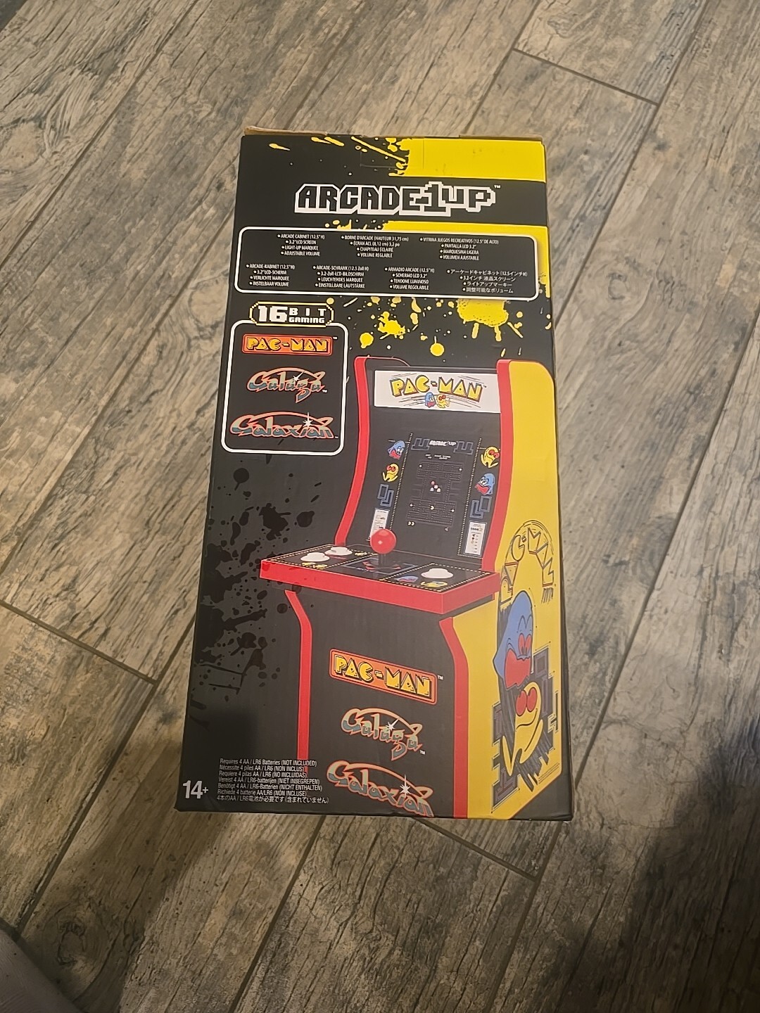 PAC-MAN ARCADE 1-UP & COLLECTOR Cade GALAGA/GALAXIAN