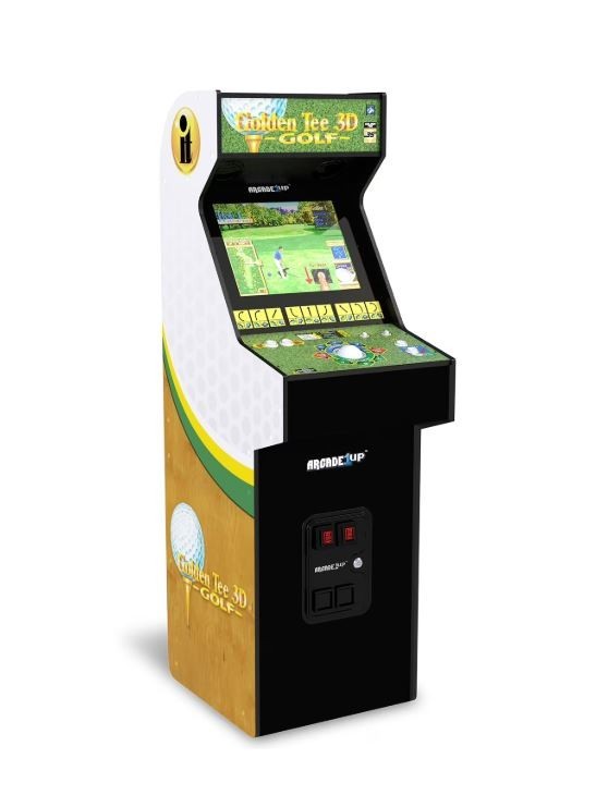 Golden Tee Golf 3D 35th Anniversary Deluxe Arcade Machine Arcade1Up (Brand New)