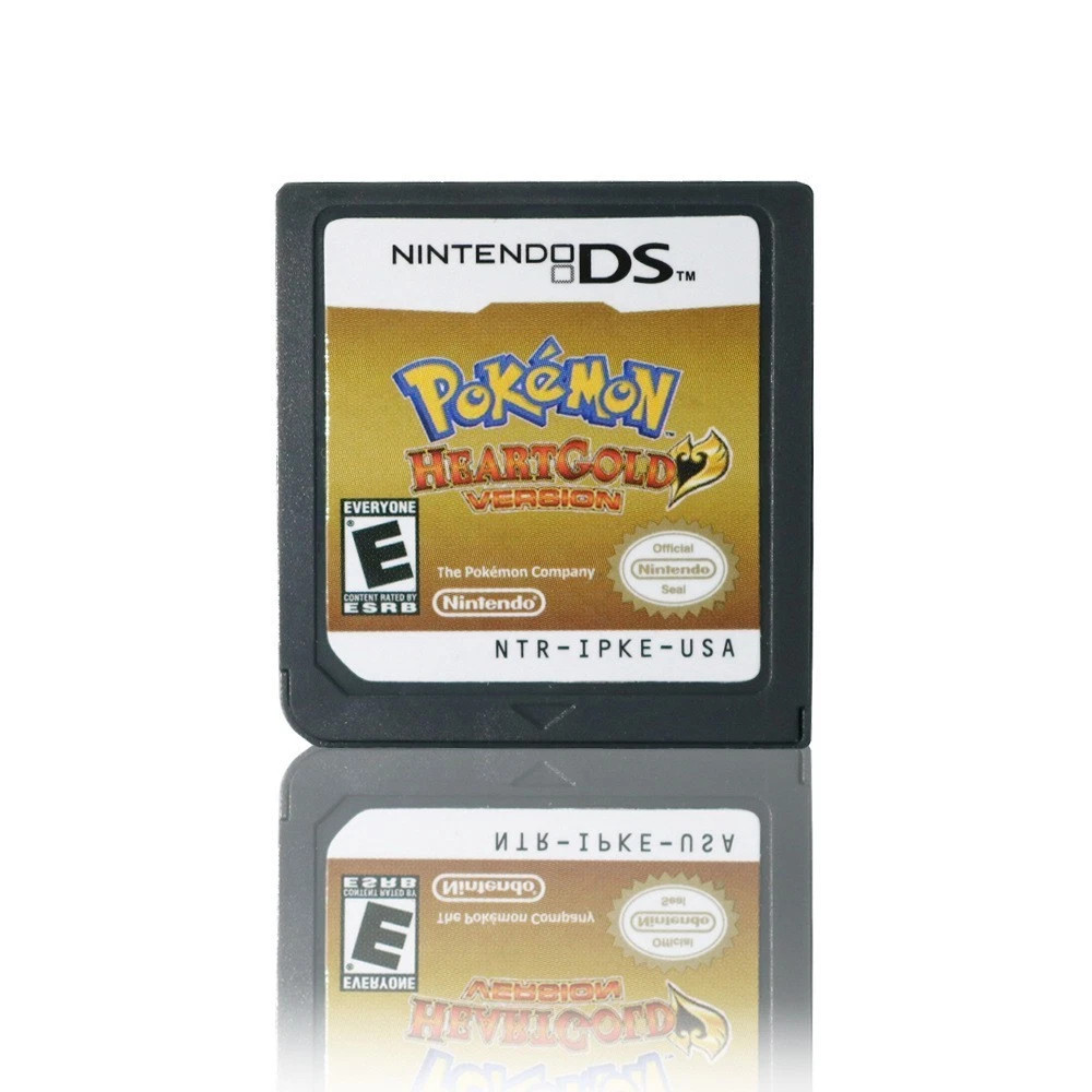 HeartGold Version DS Game Card for DS 2DS 3DS NDS DSI NDSI XL Lite US Version