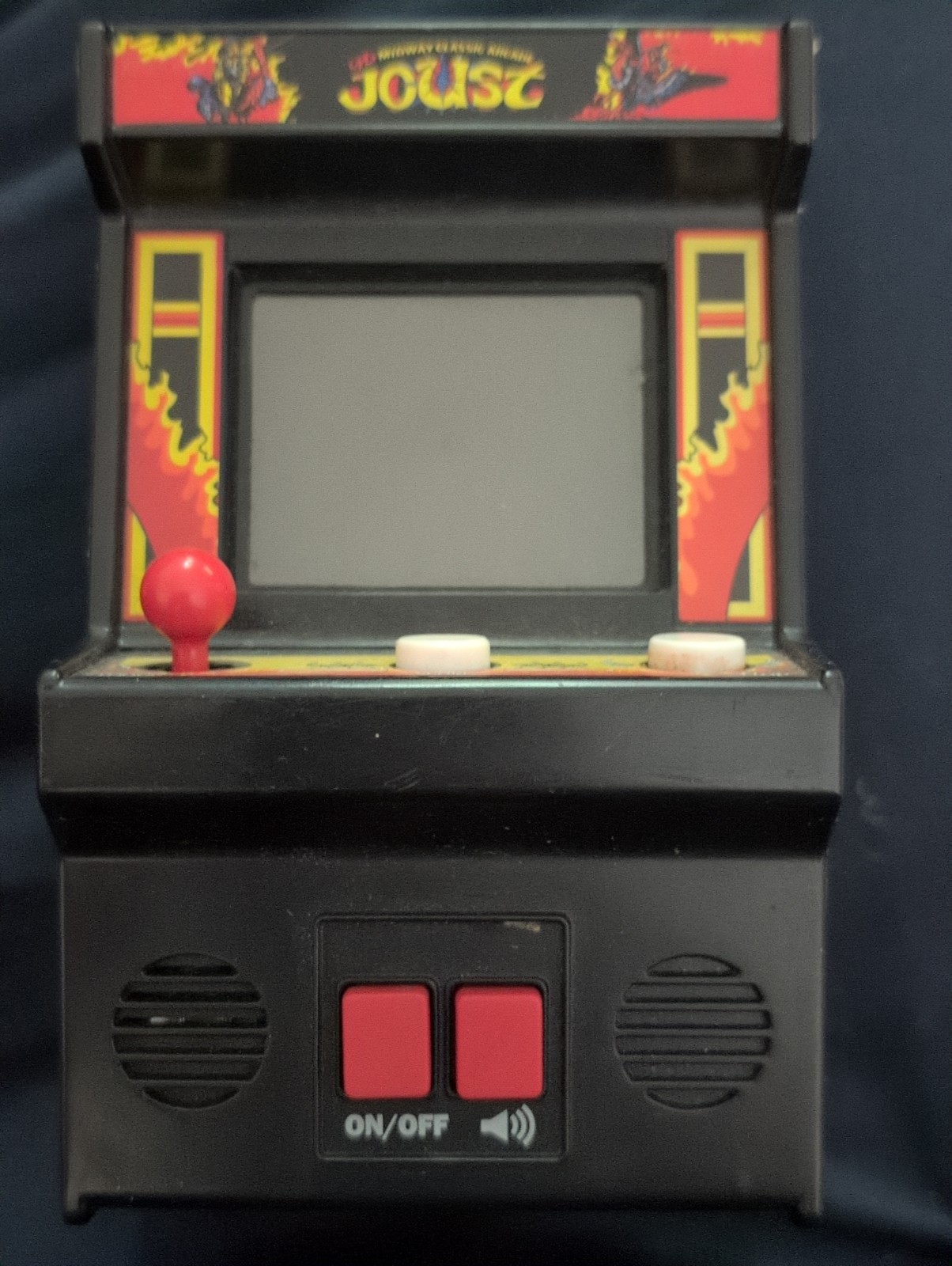 JOUST Midway Classic Arcade Mini System Handheld Video Game RED WORKS TESTED