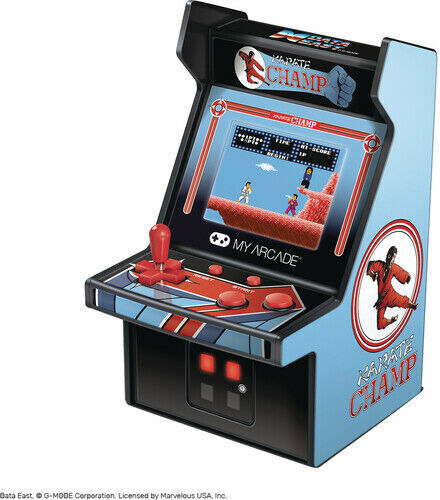 WB My Arcade DGUNL-3204 Karate Champ Micro Player Retro Arcade Machine – 6 Inch