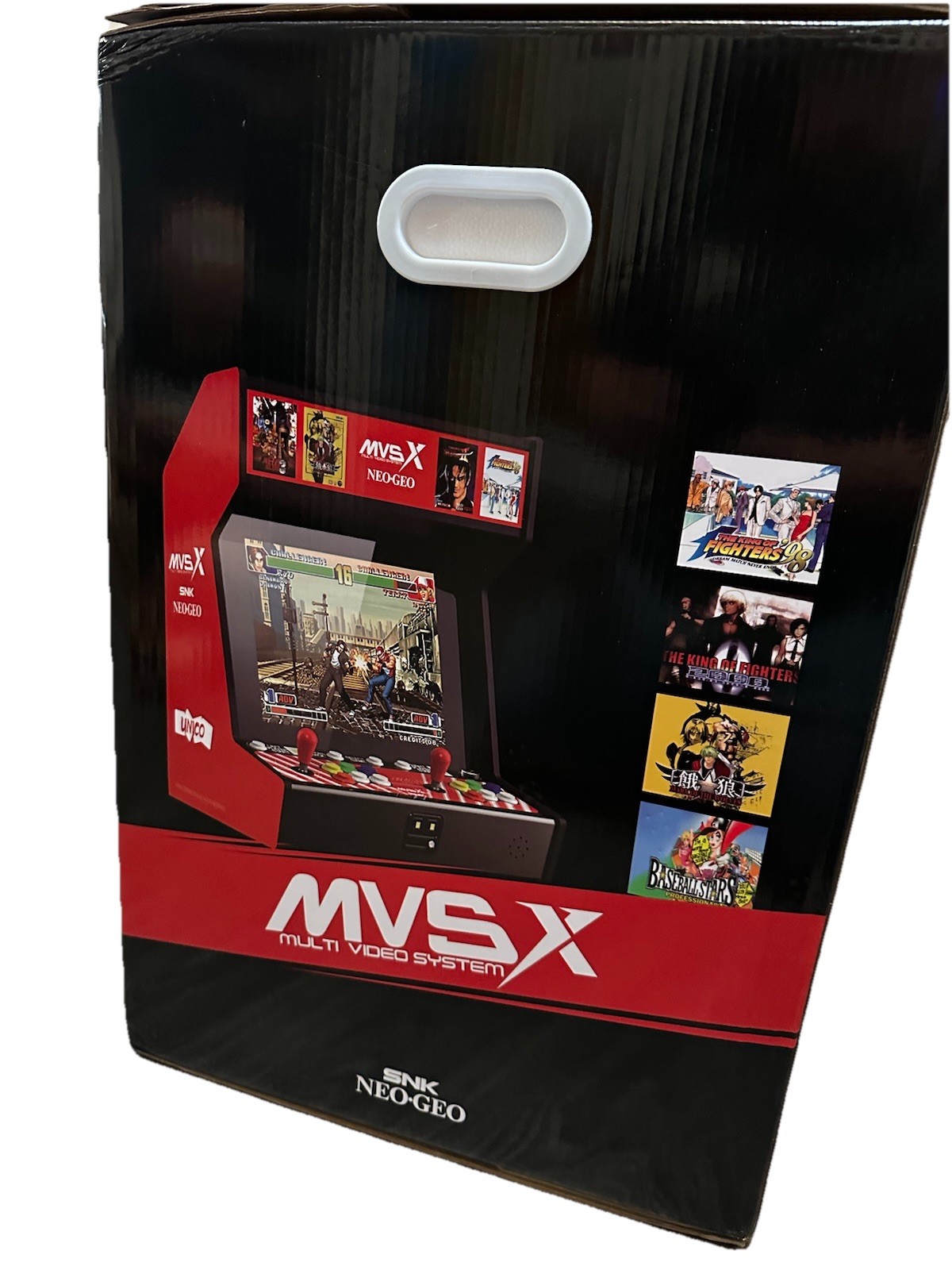 Unico MVSX SNK Neo Geo Multi Video System Tabletop Home Arcade Cabinet