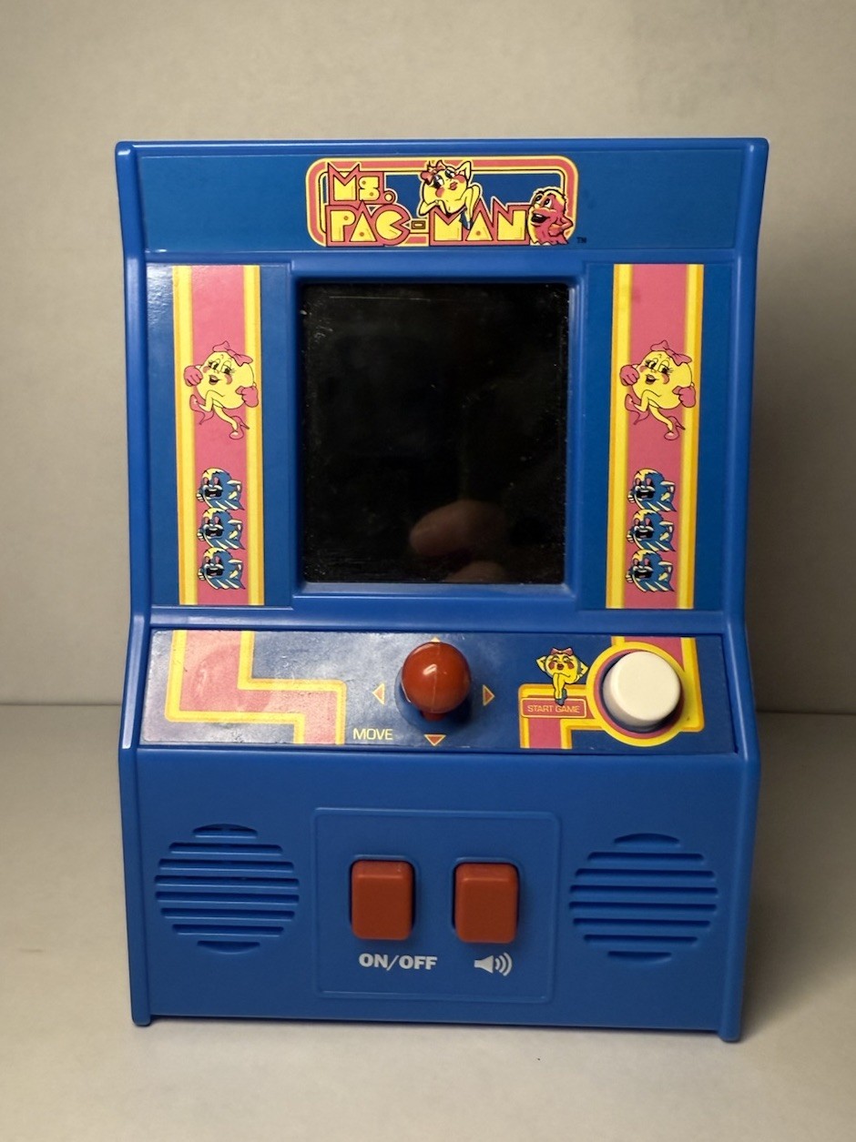 Ms. Pac-Man & Pac-Man Mini Hand-Held Arcade Machines