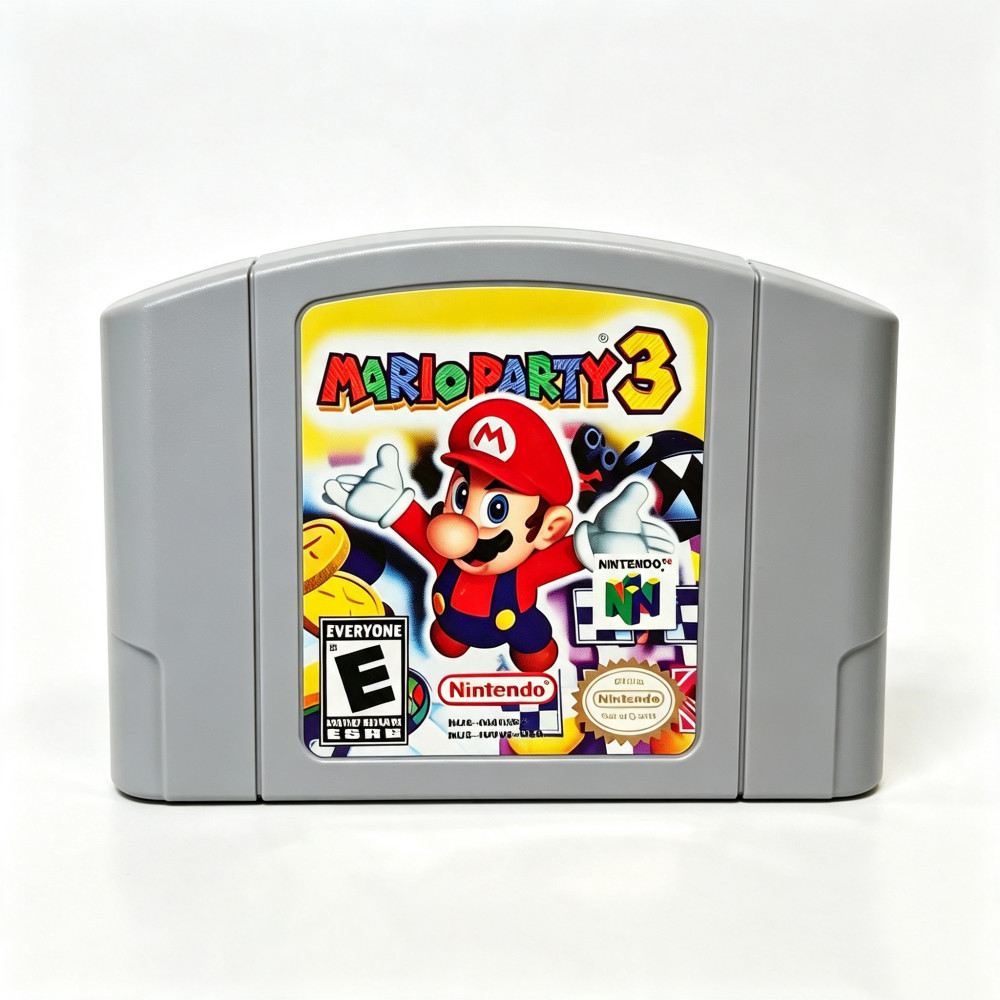 Mario Party 3 for Nintendo 64 N64 Video Game Cartridge Only Tested Working