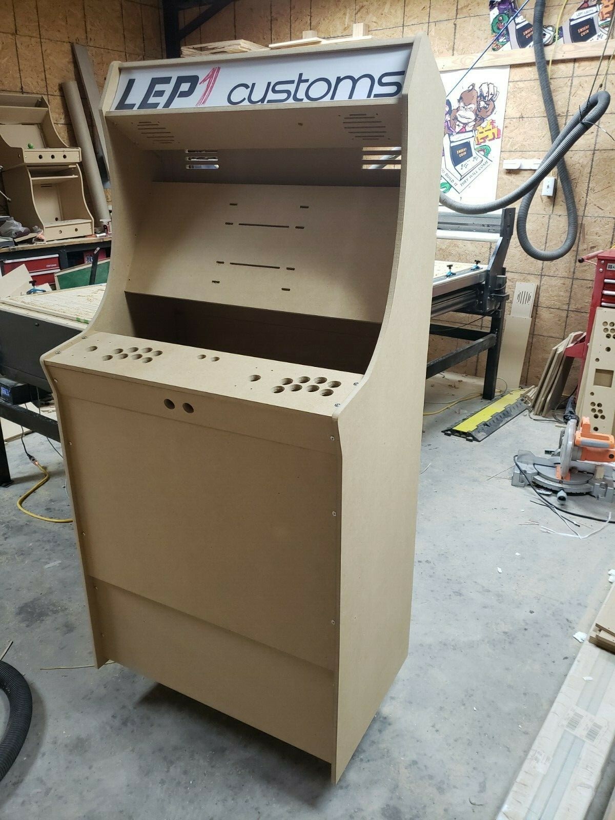 Easy to Assemble LVL32J 2 Player Sanwa Upright Arcade Cabinet Kit for 32″ screen