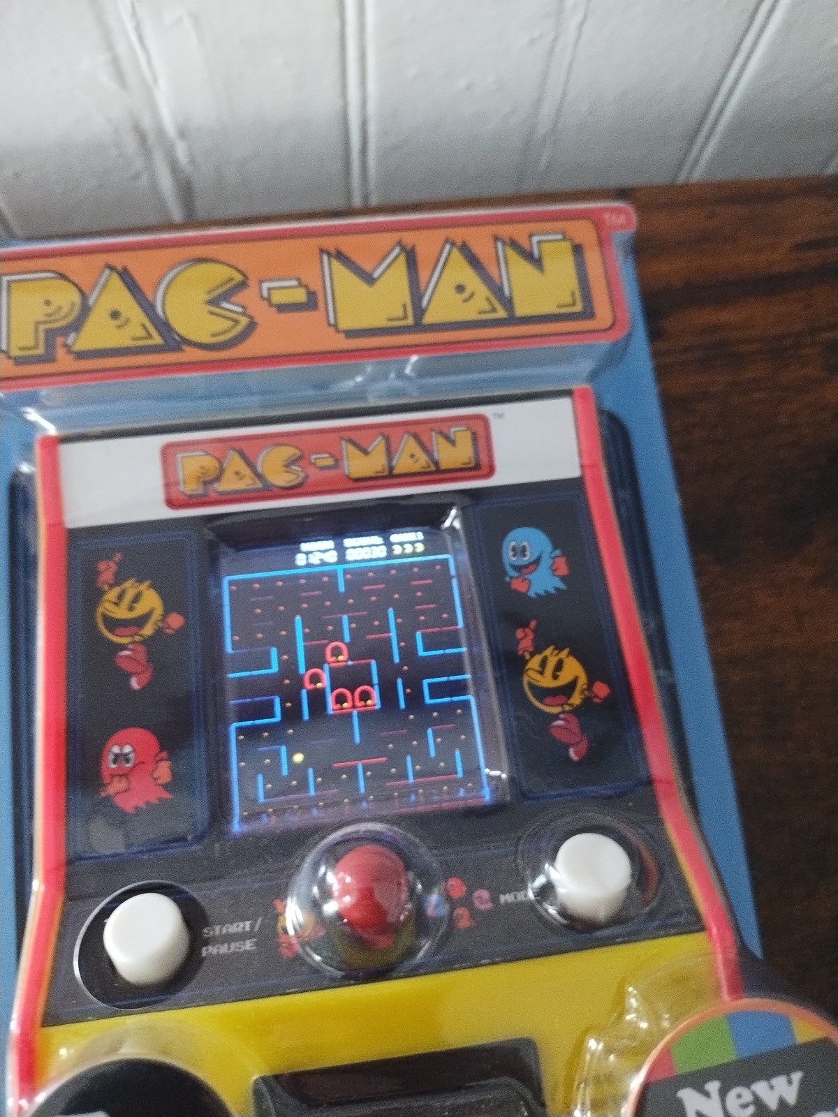 Pac-Man Mini SEALED UNOPENED Classic Arcade Game Basic Fun Vintage Pacman