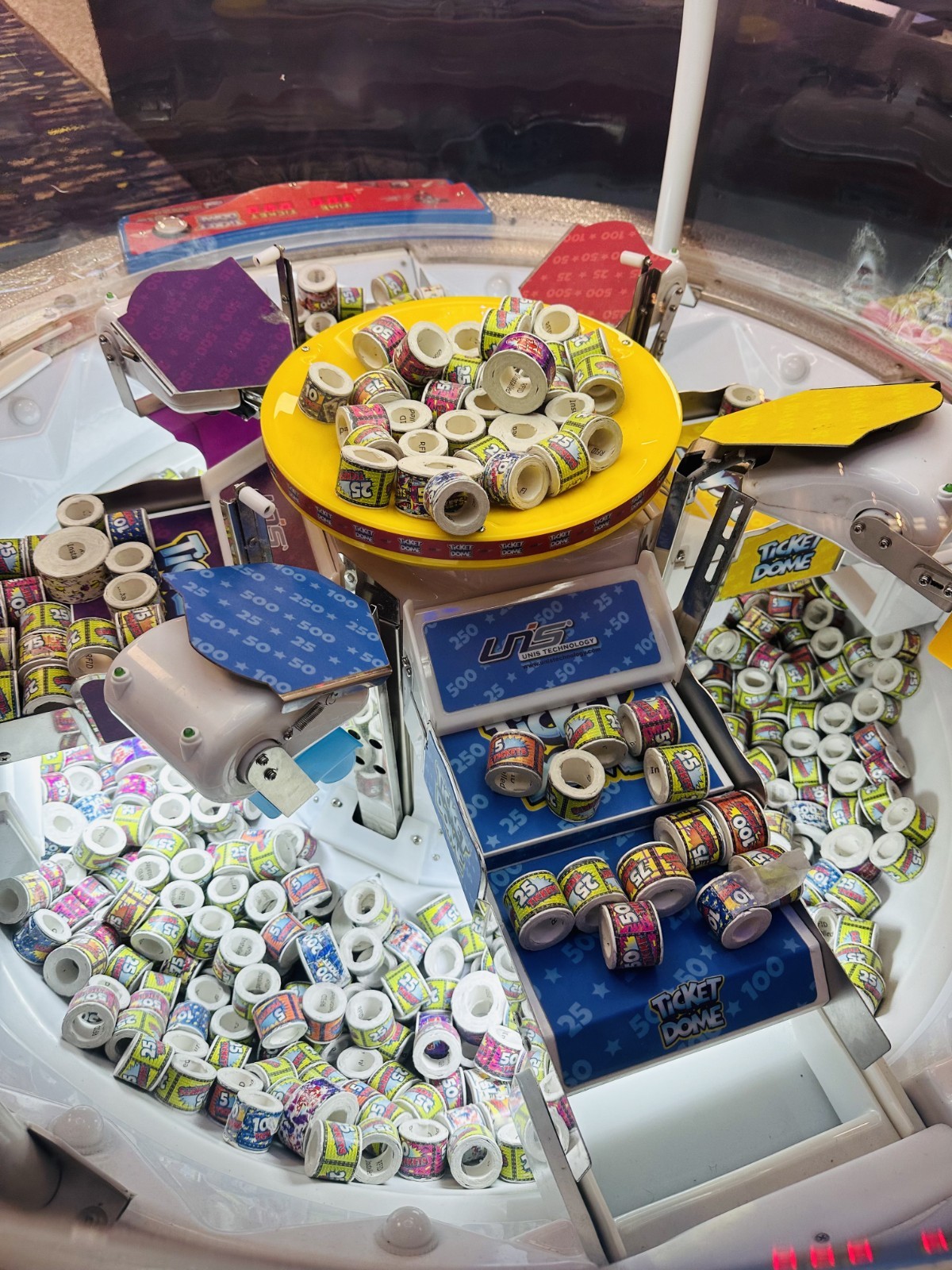 Ticke Dome Redemption Arcade Game By UNIS Technology