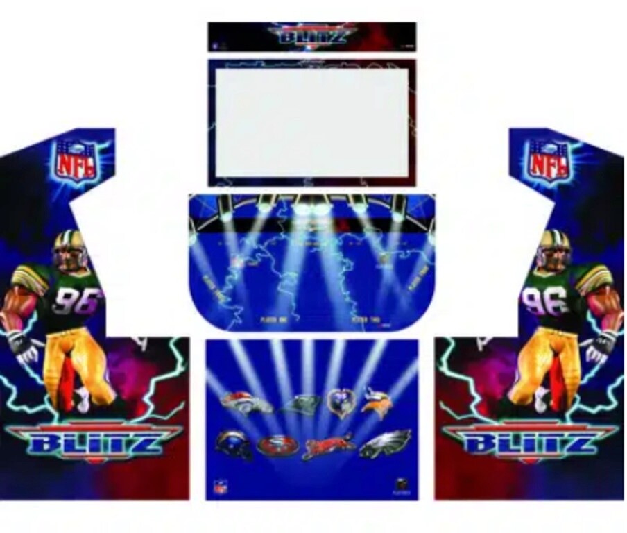Custom Arcade Game: 500 in 1 | Full Sized 50″ LCD | Suzo Happ Controls | NEW!