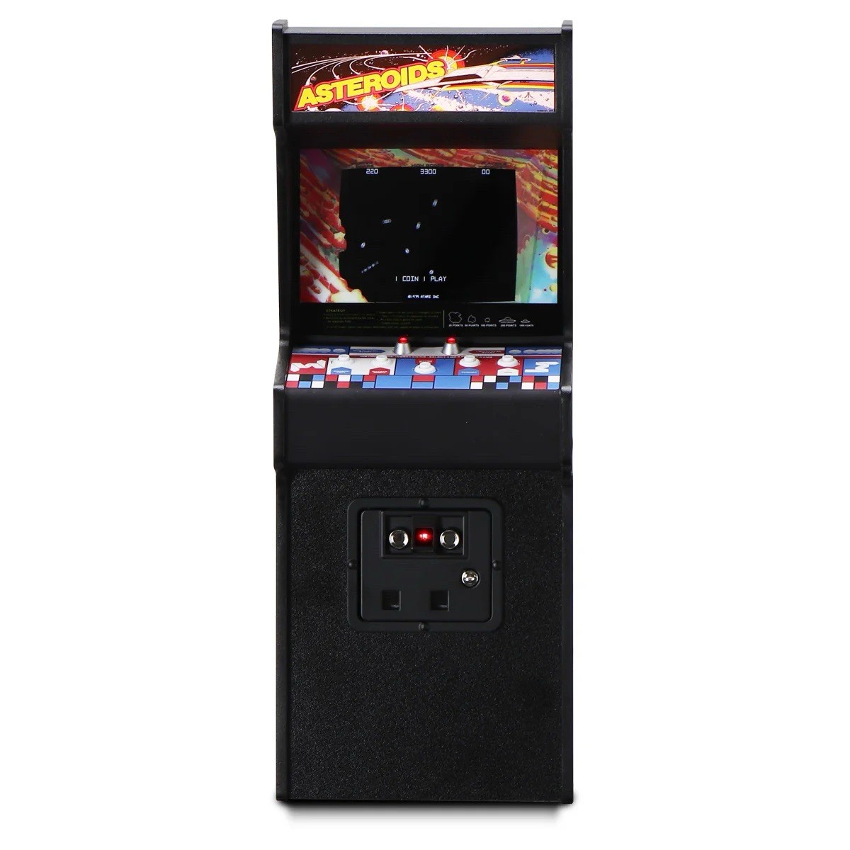 NEW WAVE TOYS REPLICADE ASTEROIDS ARCADE VIDEO GAME ATARI 1/6 NEW SEALED *US*