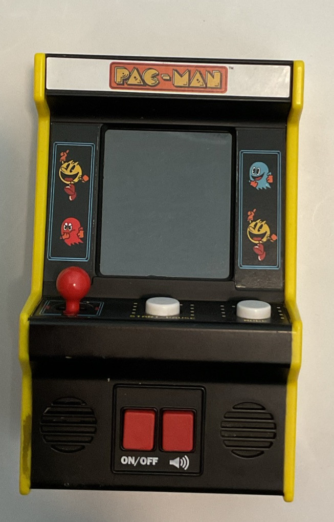 Bandai Pac Man Video Game Mini Arcade Machine Plastic Toy 2020 Works