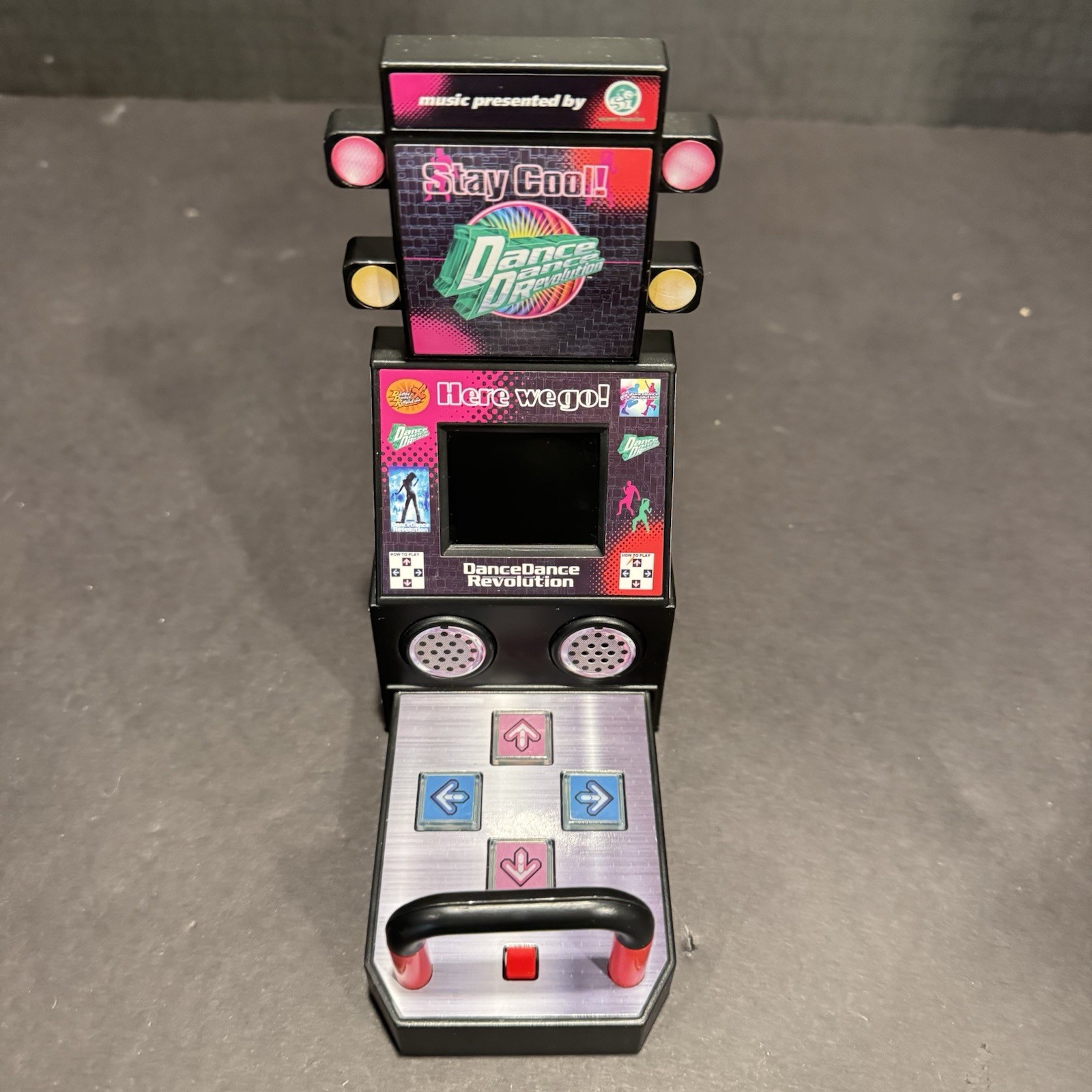 DANCE DANCE REVOLUTION * Super Impulse Arcade Mini Tabletop KONAMI Works! RARE!