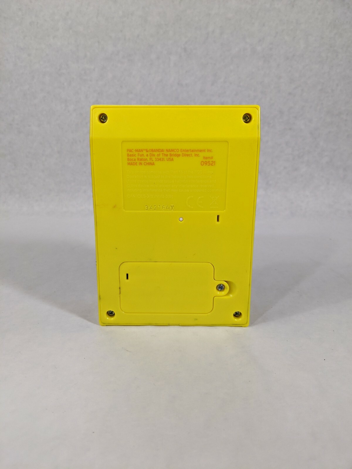 Pac-Man Mini Arcade Game 6″ Handheld Machine Basic Fun Portable Battery Operated