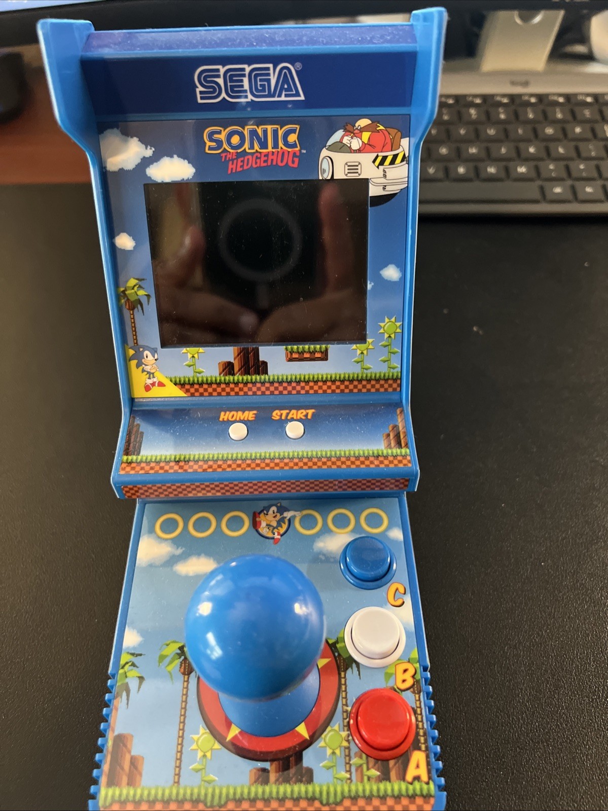 My Arcade Sonic The Hedgehog Joystick Player 2in1 Sega Classic Arcade