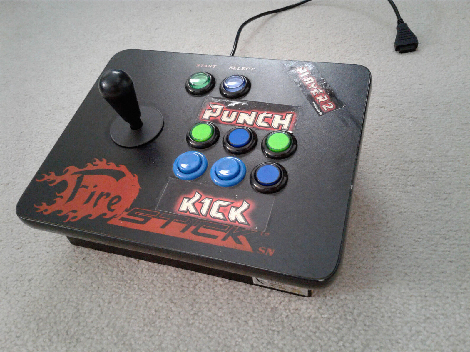 Used, custom built JAMMA arcade supergun for PCB boards – home arcade system